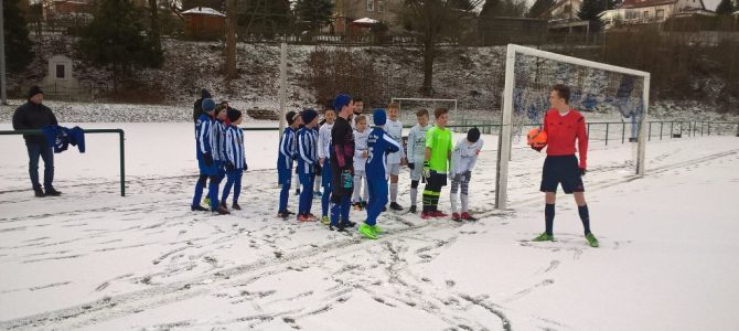 D-Junioren: Mit einem 5:0 Heimsieg gegen Stahl Freital ab in die Winterpause