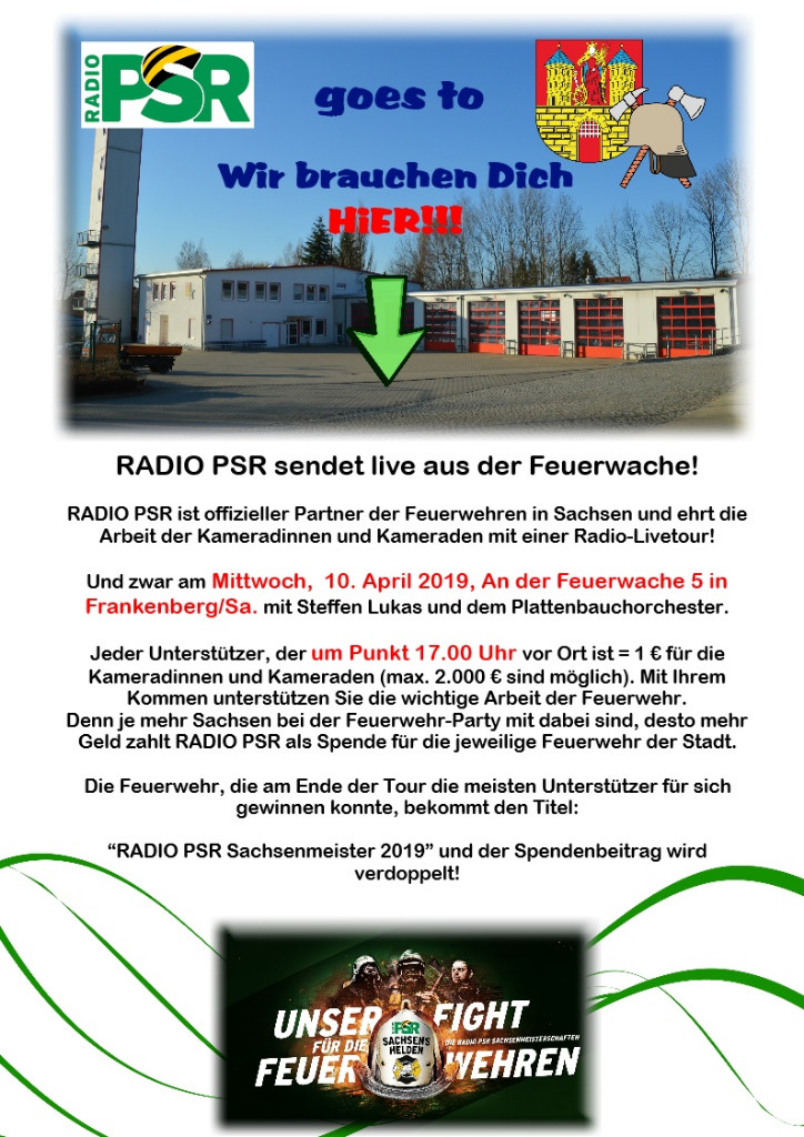 +++ Barkas feiert morgen bei „Live aus der Feuerwache“ mit+++