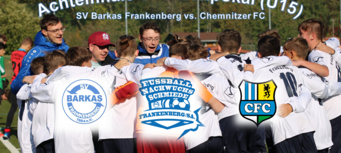 +++C1-Junioren: Vorschau auf das Achtelfinale im Sachsenpokal am 20.11.2019 +++