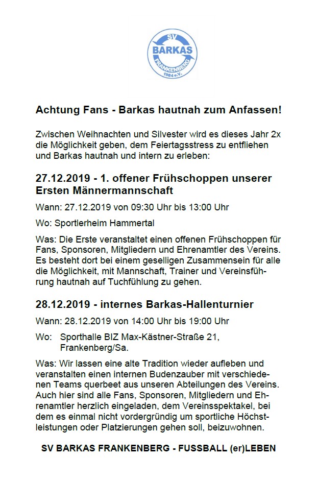+++Barkas hautnah+++