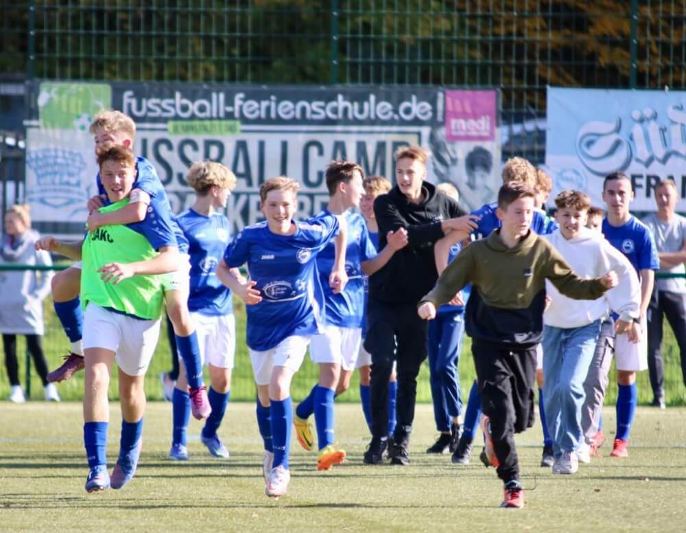 C1-Junioren stürmen gegen den Chemnitzer FC in die Runde 3 des Landespokals - 30.10.2022