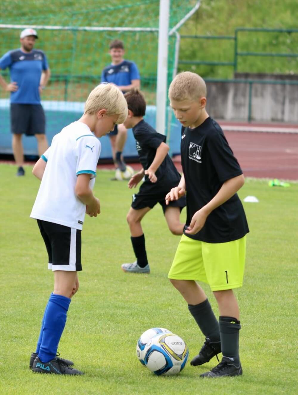 Impressionen vom Frankenberger Sommerferien-Fußballcamp 1 - 10.07.2023